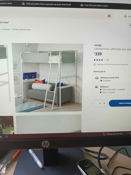 Photo of free Ikea child's bed (Castleknock, Dublin 15) #1