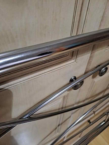 Photo of free Metal Headboard - Double Bed (Ormskirk L39) #4