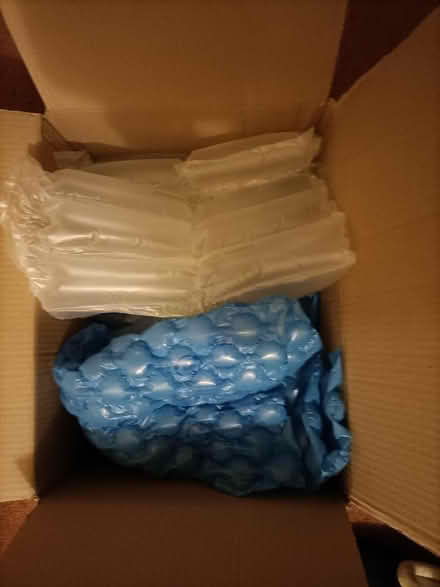Photo of free Box with assorted large bubbled bubble wrap (Little Stoke ST15) #1