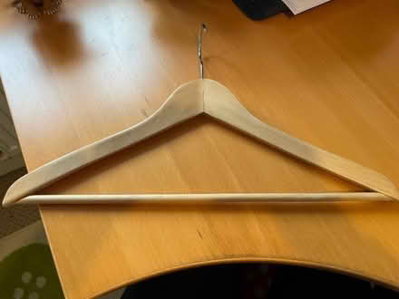 Photo of free 70+ Wooden coat hangers (Dunchurch CV22) #1