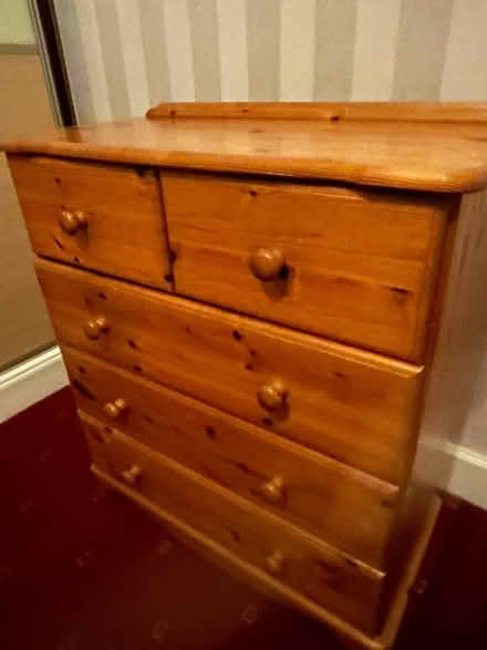 Photo of free Pine chest of drawers (EH14 kingsknowe) #2