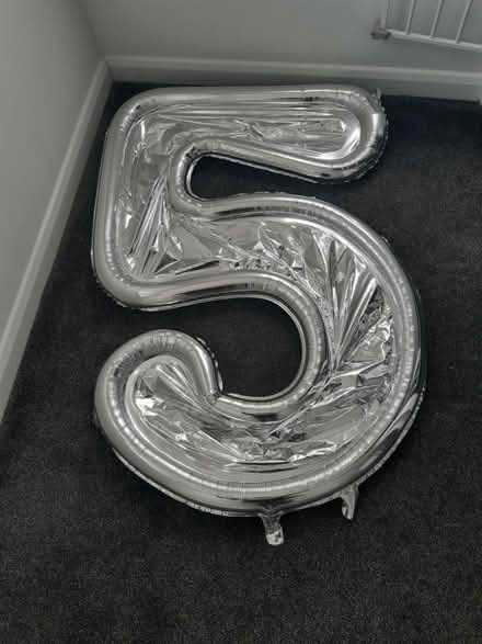 Photo of free Number 5 balloon (EH25 Bilston) #2