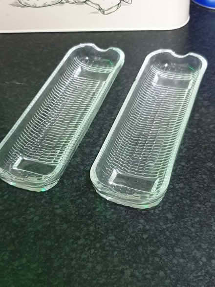 Photo of free Glass Corn on the Cob Dishes (Courtlands WD25) #1