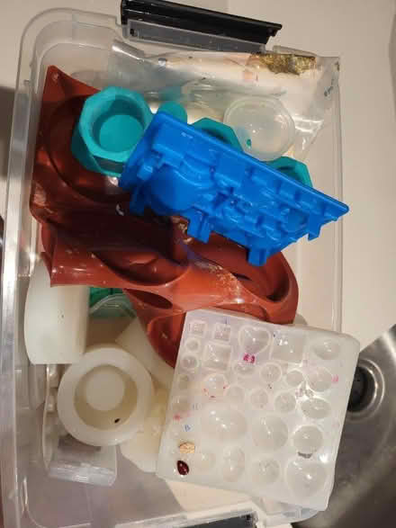 Photo of free Art Supplies (clay, silicon molds) (North Hollywood Arts District) #1