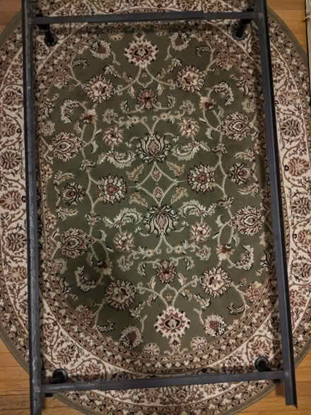Photo of free Twin metal bed frame (Jamaica Plain) #1