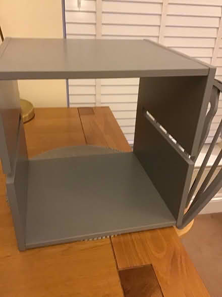 Photo of free IKEA kallax insert shelf grey (TA1) #1