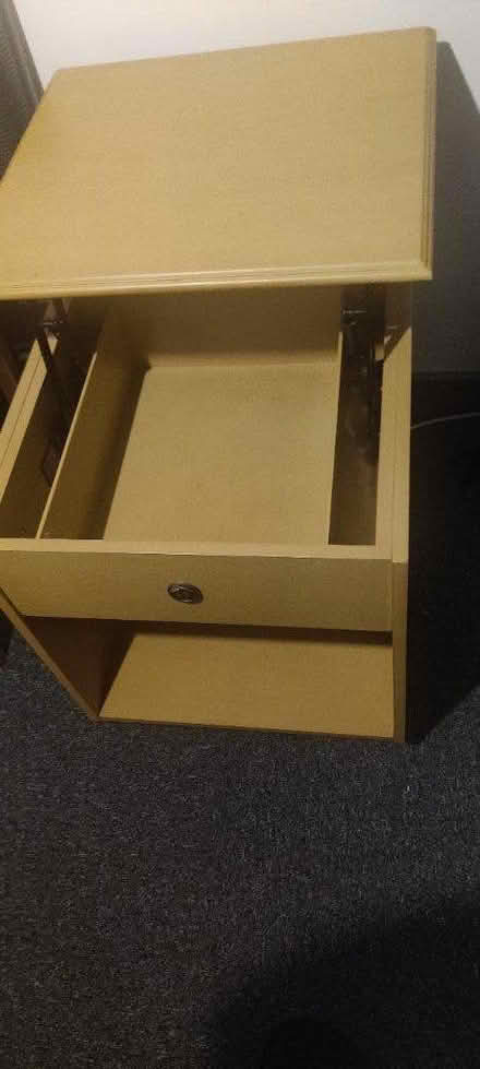 Photo of free Lever draw side table (Skerton) #2