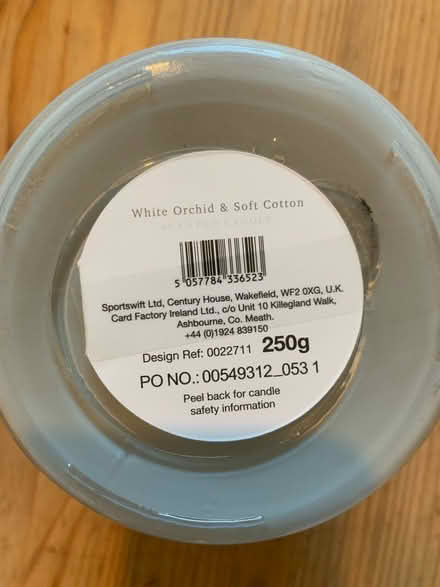 Photo of free Scented candle (Barton-le-Clay MK45) #2