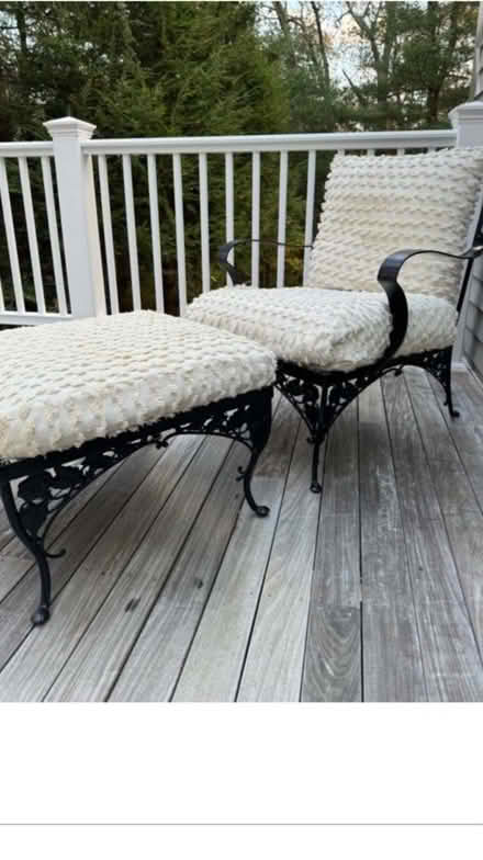 Photo of free Cast iron indoor patio furniture (Near Weston town center) #2