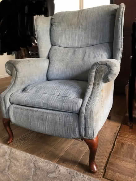 Photo of free Recliner chair pushed back style (Murphy Park, Sunnyvale) #1