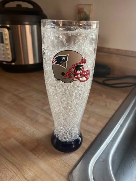 Photo of free Patriots tall beer glass (New Hope) #1
