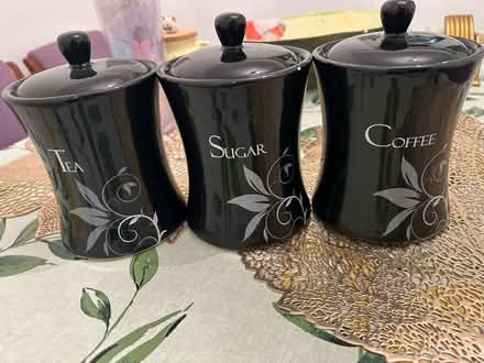 Photo of free Tea coffee sugar pots (Hulme M15) #1