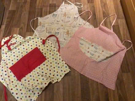 Photo of free Three adult aprons (Ballumbie DD4) #1