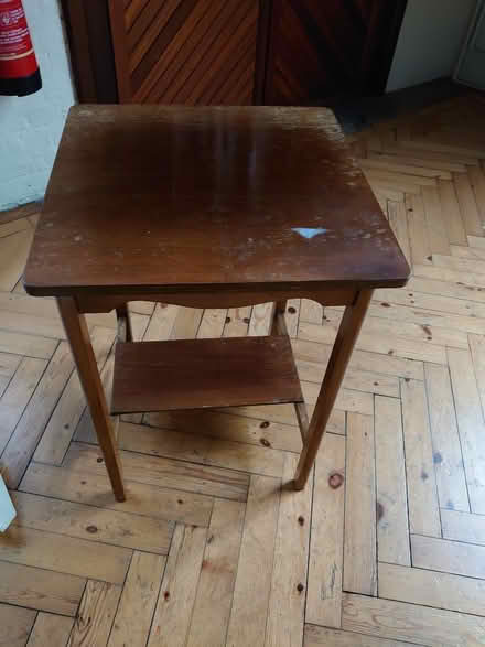 Photo of free 1950s occasional table (Balham SW12) #1