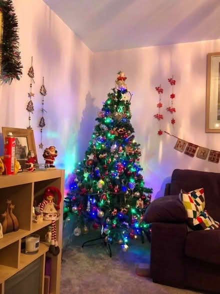 Photo of free 6ft Christmas Tree with stand(artificial) (Dunchurch CV22) #1