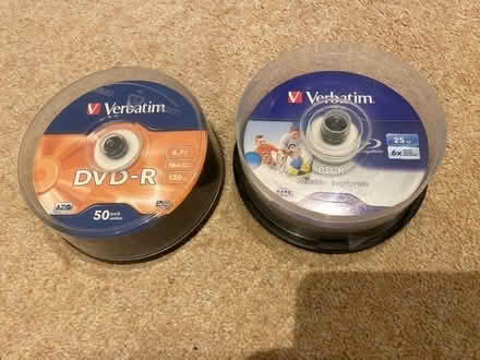 Photo of free Blank DVD-R and BD-R discs (Cromer NR27) #1