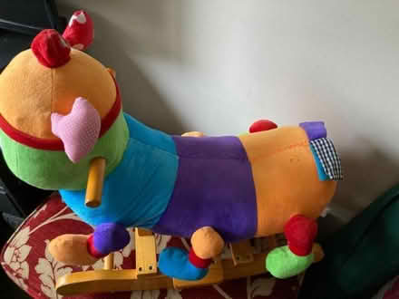 Photo of free child's rocking caterpillar toy (Emscote CV34) #1