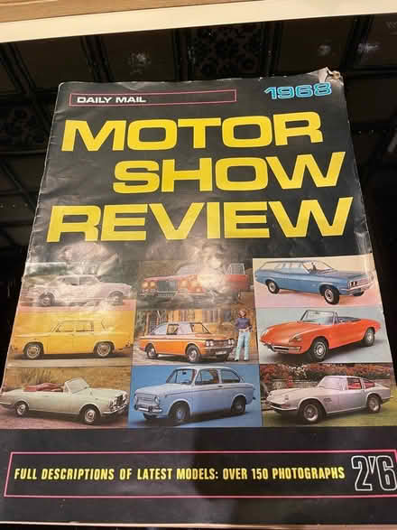 Photo of free 1965 & 1968 Motor Show catalogue (Handside) #4