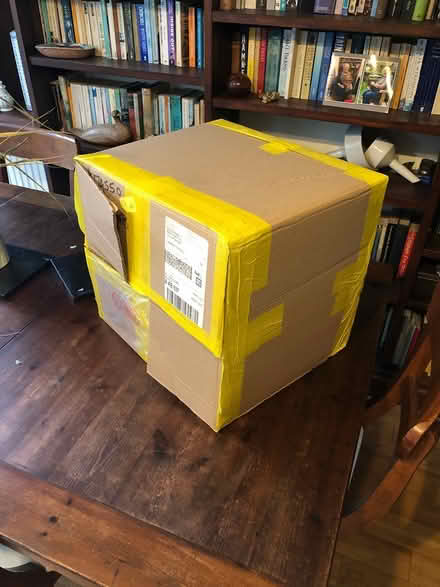 Photo of free 8 cardboard packing boxes (Little Shelford) #1