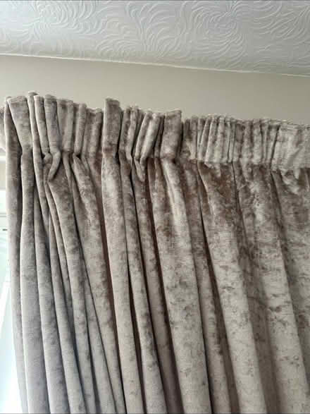 Photo of free 2 pairs of oyster curtains (Gateshead NE10) #3
