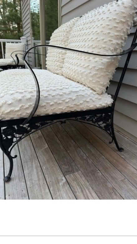 Photo of free Cast iron indoor patio furniture (Near Weston town center) #1