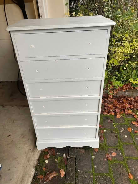Photo of free Painted pine chest of drawers (Tunbridge Wells N. TN4) #1