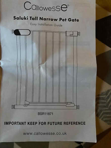 Photo of free stair gate (St Just TR19) #2