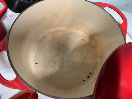 Photo of free Le Creuset pans and griddle (Pulborough) #3