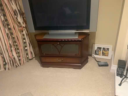 Photo of free Mahogany tv unit (Clonakilty, Co Cork) #1