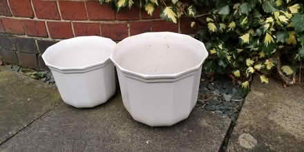 Photo of free 2 large pots (Amber Valley DE56) #1