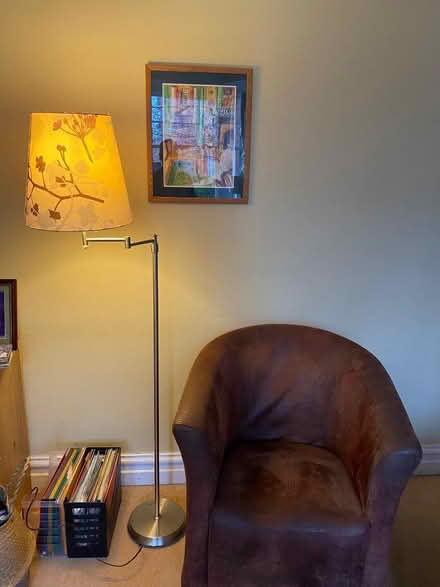 Photo of free Standard lamp and shade (Alderley Edge SK9) #1