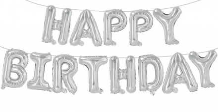 Photo of free Happy birthday balloon sign (Ecclesfield S35) #1