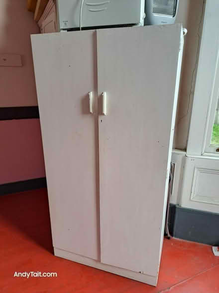 Photo of free White wooden wardrobe (Penzance TR18) #1