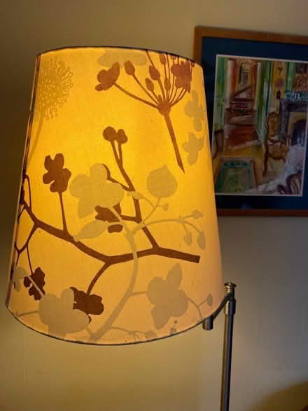Photo of free Standard lamp and shade (Alderley Edge SK9) #2