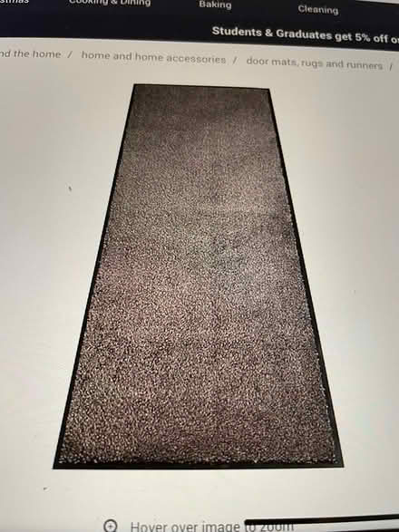 Photo of free Lakeland microfibre indoor runner (LA1 Central) #1