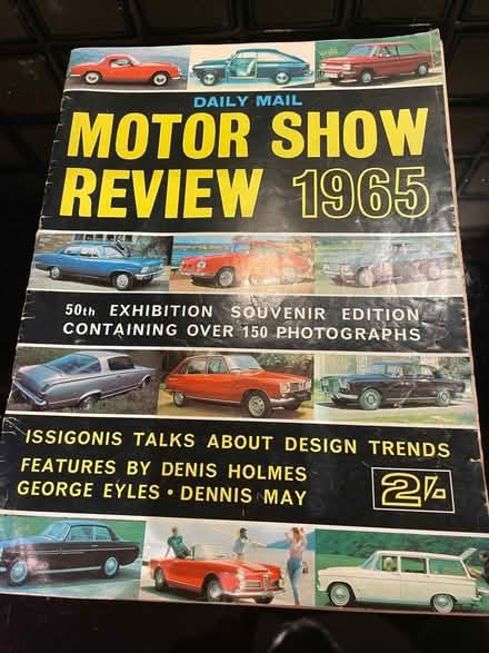 Photo of free 1965 & 1968 Motor Show catalogue (Handside) #2