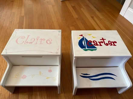 Photo of free Two kid craft stools (Dunstable, MA) #1