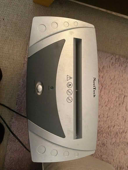 Photo of free Crosscut paper shredder - Last Time (Wells BA5) #3