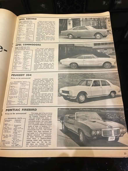 Photo of free 1965 & 1968 Motor Show catalogue (Handside) #1