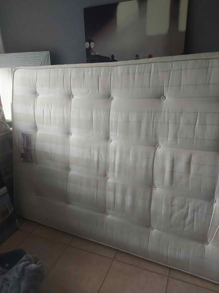 Photo of free 4'6" Double mattress (Blyth NE24) #2