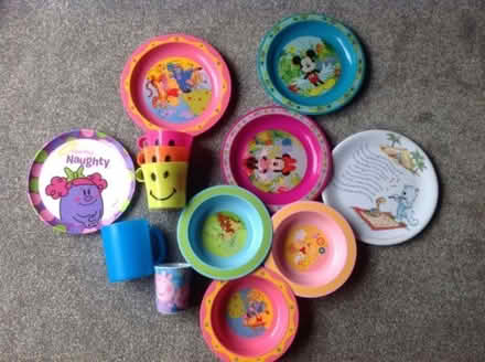 Photo of free Children's Tableware (New Duston) #1