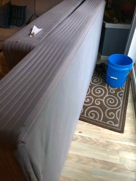 Photo of free King bed box spring or (2) Twins (North Andover) #1