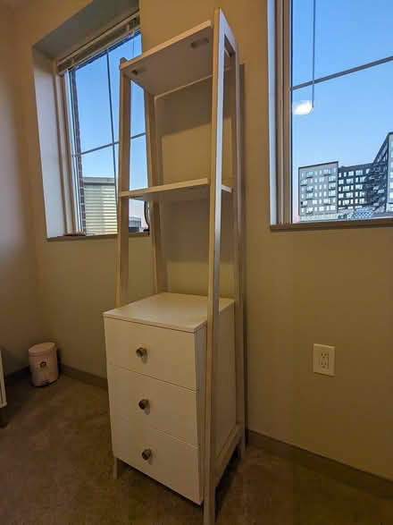 Photo of free Narrow Bookcase with Drawers (Highpoint on Columbus Commons) #3