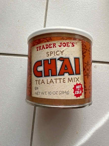 Photo of free Trader Joe’s Chai tea latte mix (North Bethesda) #1