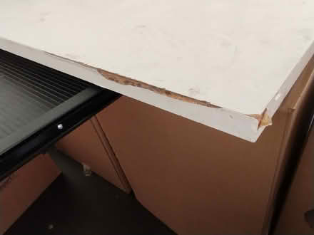 Photo of free 36" wide wall mount desk (El Camino at Bowers) #1