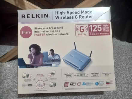 Photo of free Belkin Wireless G Router (DE1) #1