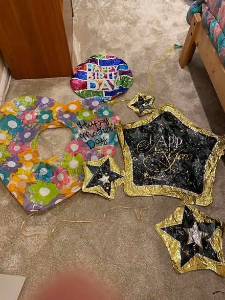 Photo of free Mylar balloons - only used once (East side of San Rafael) #1