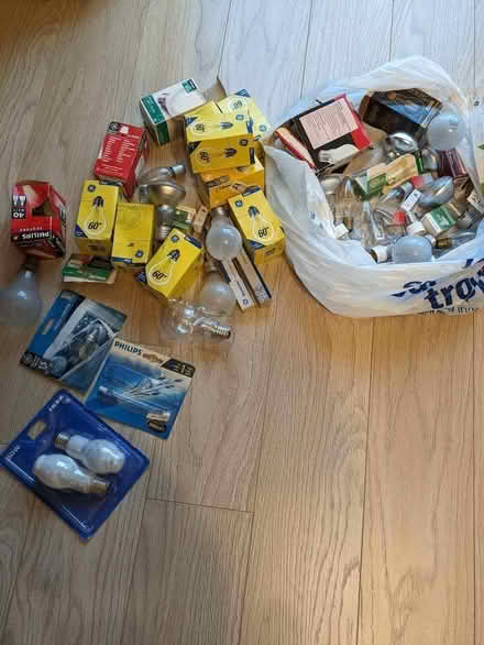 Photo of free Bag of mixed light bulbs (Barton-on-Sea BH25) #1