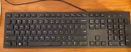 Photo of free working slim keyboard (East side of San Rafael) #1