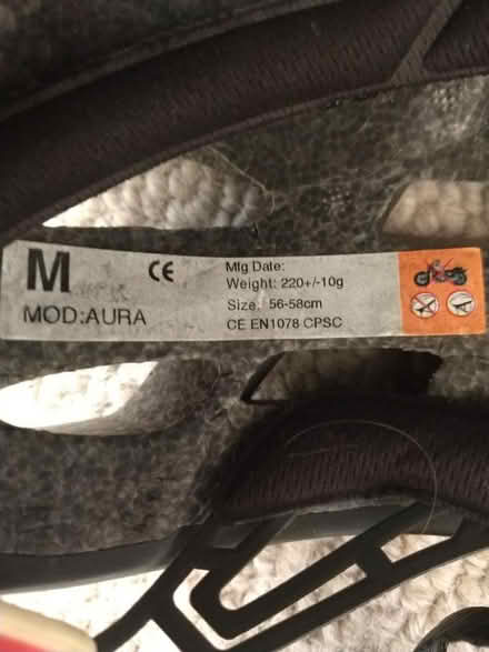 Photo of free Road bike helmet large (OX14, Abingdon) #2